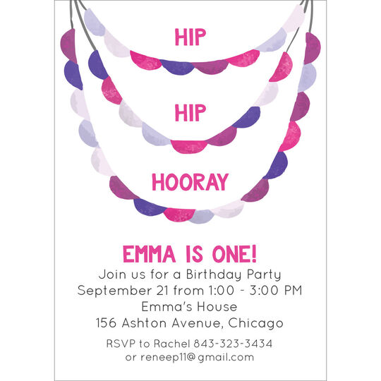 Banner Invitations